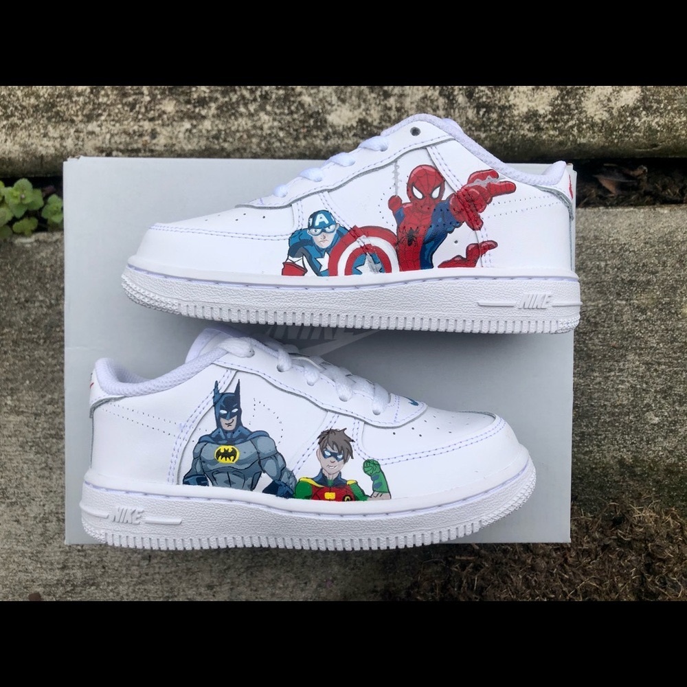 Custom Painted “Hero” Nike Air Force 1